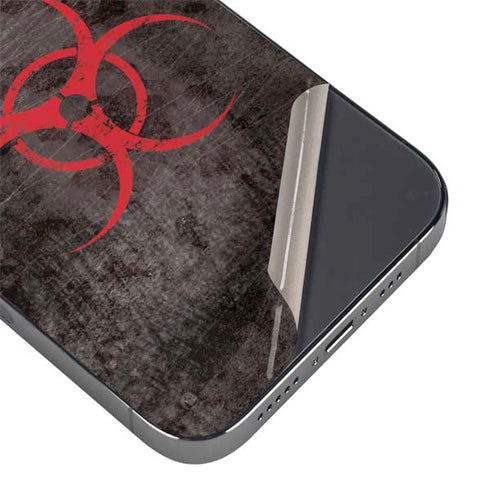 Biohazard Red iPhone 13 Pro Max Skin